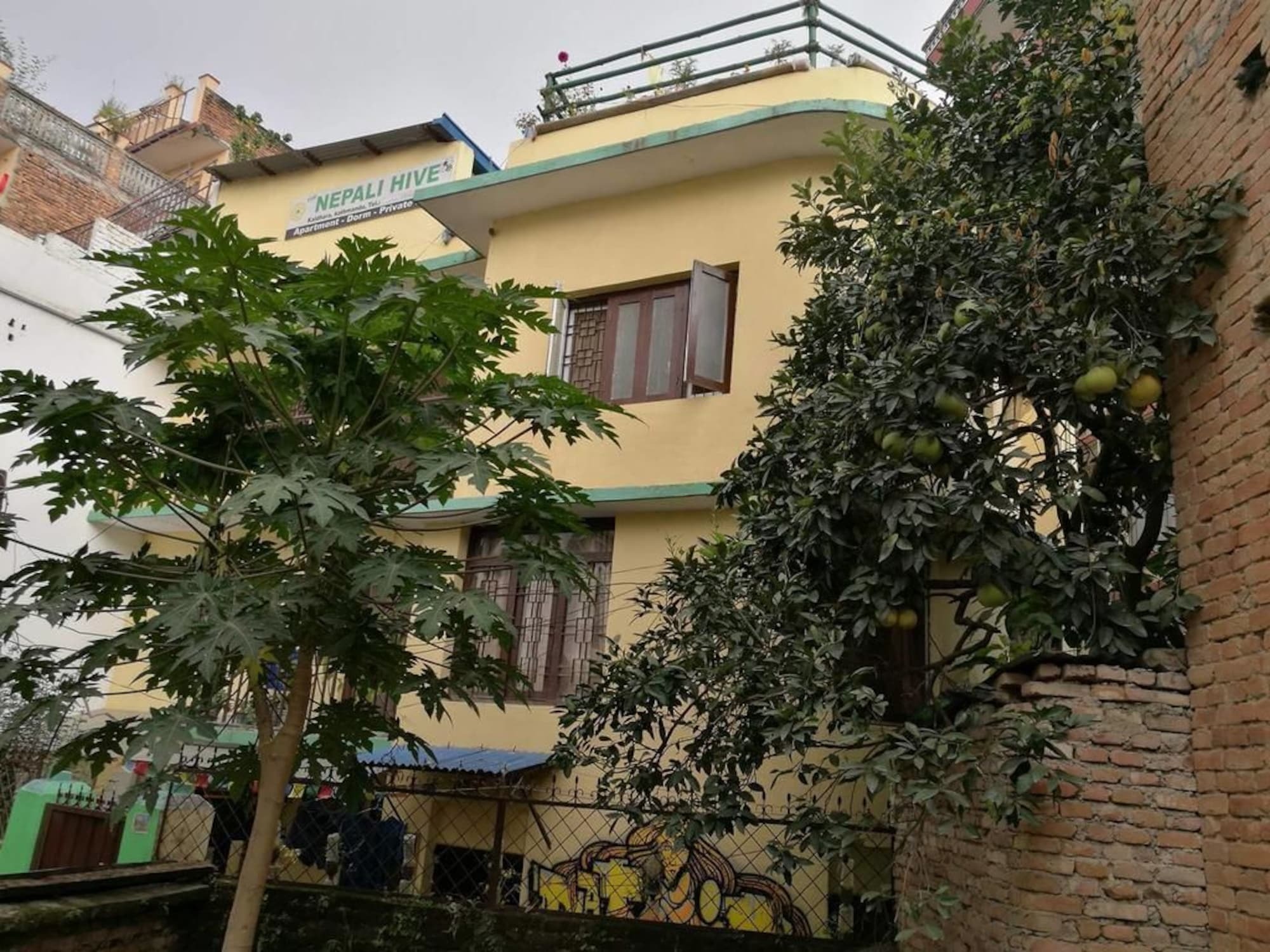The Nepali Hive Hostel Kathmandu Bagian luar foto